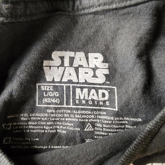 Star Wars Grogu Mandalorian "This Is The Way" Mens L T-Shirt, Retro - Picture 3 of 4